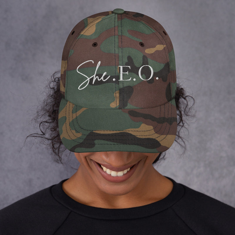 She.E.O Unstructured Hat