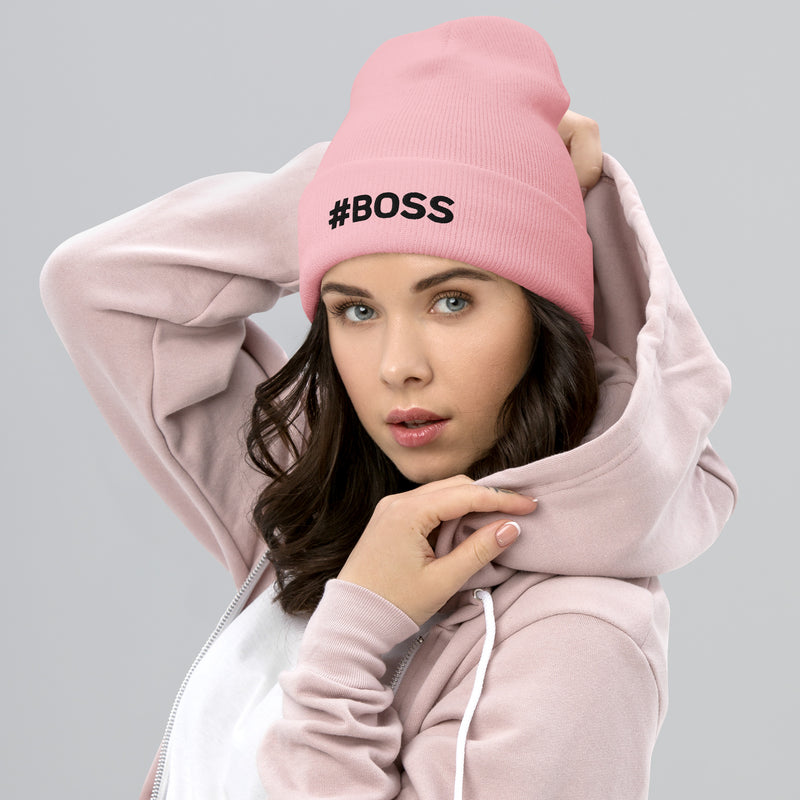 #BOSS Cuffed Beanie