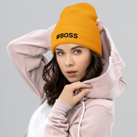 #BOSS Cuffed Beanie