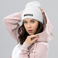 #BOSS Cuffed Beanie