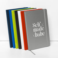 Self Made Babe Hardcover Bound Notebook