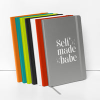 Self Made Babe Hardcover Bound Notebook