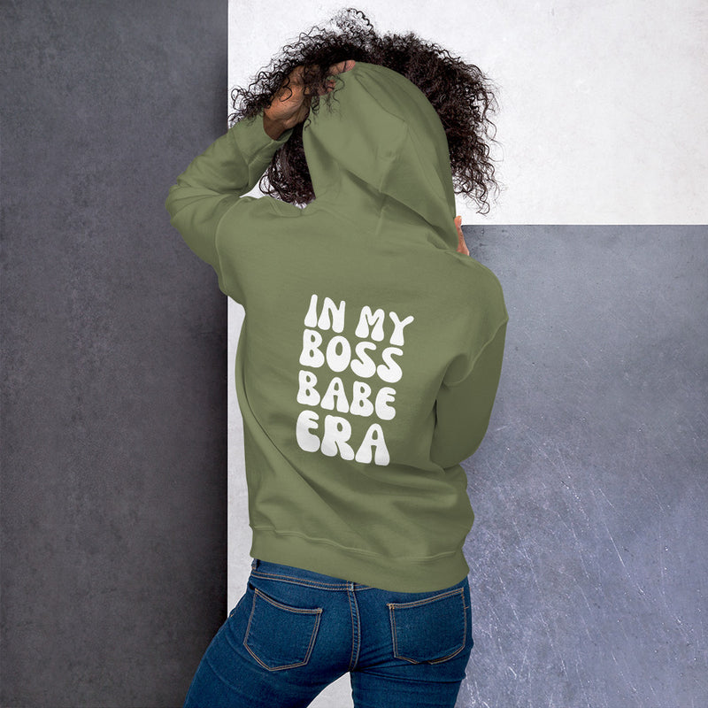 In My Boss Babe Era Unisex Hoodie (plus sizes available)