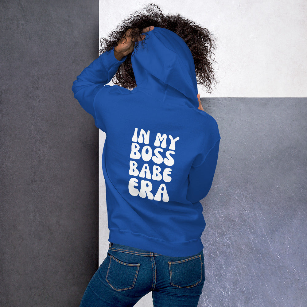 In My Boss Babe Era Unisex Hoodie (plus sizes available)