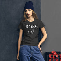 Boss Lady Women's Short Sleeve Fitted T-Shirt