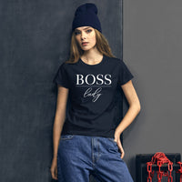 Boss Lady Women's Short Sleeve Fitted T-Shirt