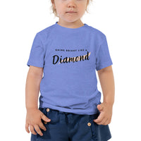 Shine Bright like a Diamond Toddler Short Sleeve Tee