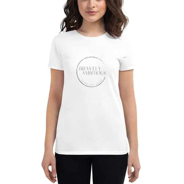 Bravenly Ambitious, Women's short sleeve t-shirt