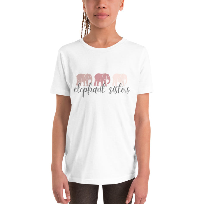 Elephant Sisters Youth Short Sleeve T-Shirt